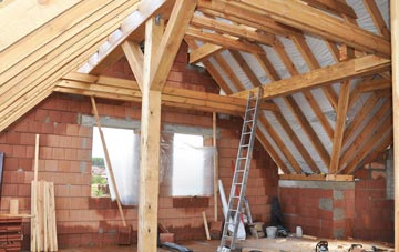 Stone Hill attic trusses